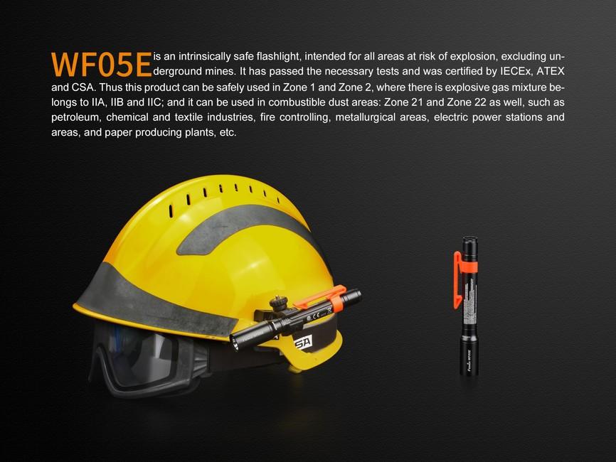Fenix WF11E ліхтар, професійний