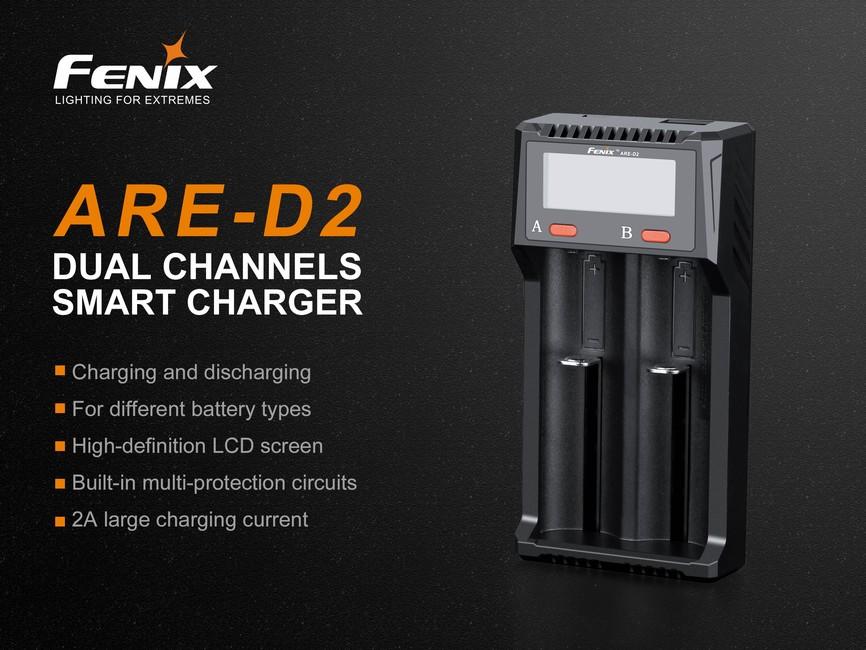 Fenix ARE-D2 USB зарядний пристрій (Li-ion, NiMH)