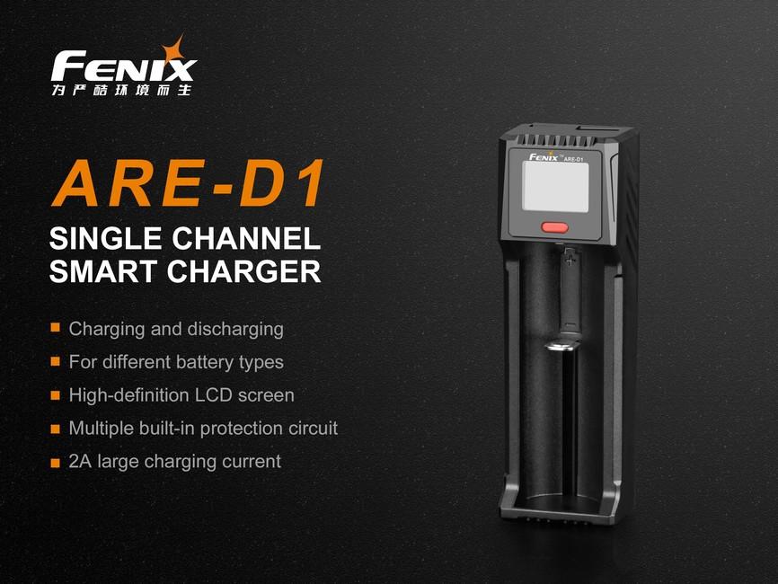 Fenix ARE-D1 USB зарядний пристрій для Li-ion, NiMH