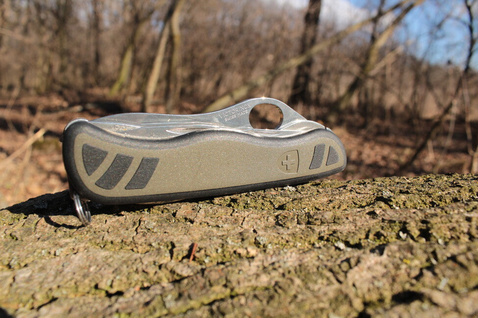 Victorinox Swiss Army кишеньковий ніж 111mm, зелено-чорний