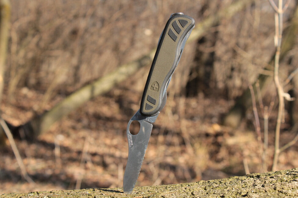 Victorinox Swiss Army кишеньковий ніж 111mm, зелено-чорний
