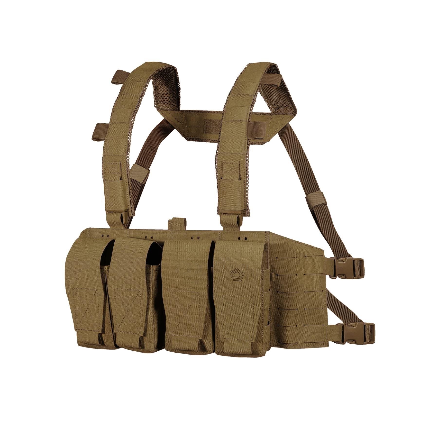Pentagon Amina Hybrid Recon Chest Rig, койотовий
