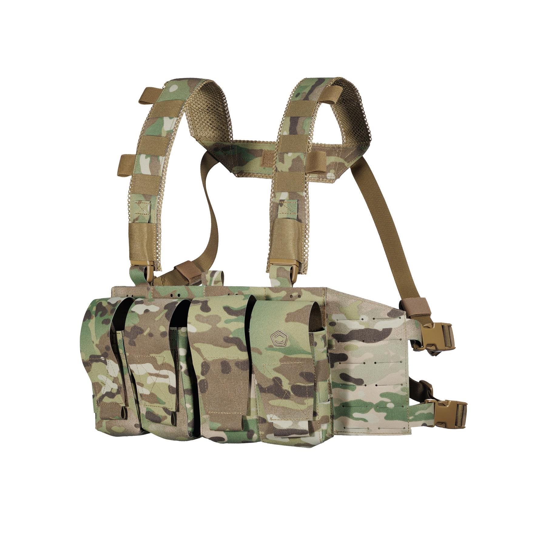 Pentagon Amina Hybrid Recon chest rig, мультикам