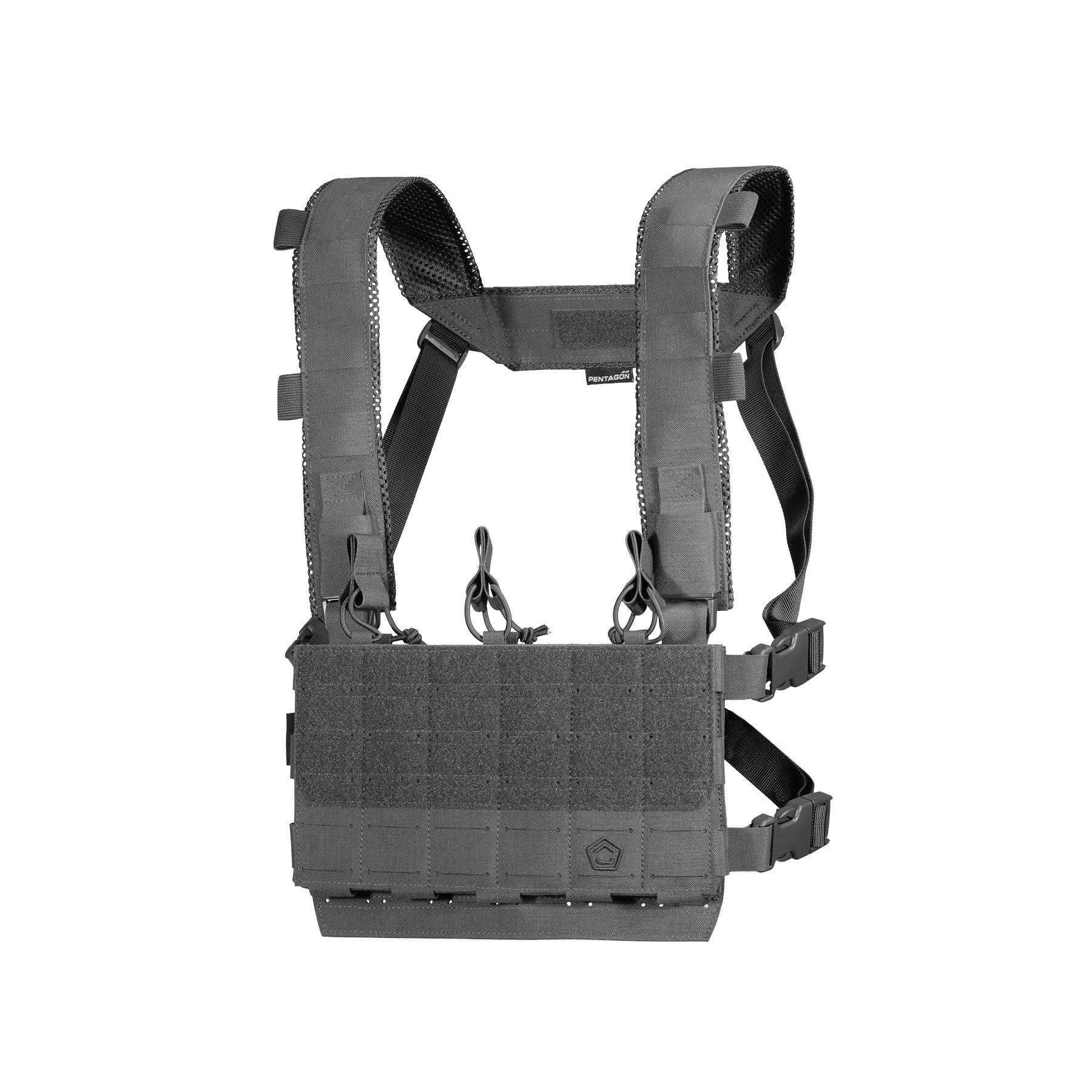 Pentagon Amina Micro Chest Rig, сірий як вовк