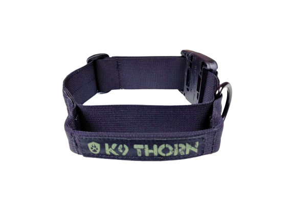 K9 Thorn ошийник з застібкою ITW Nexus та ручкою, чорний