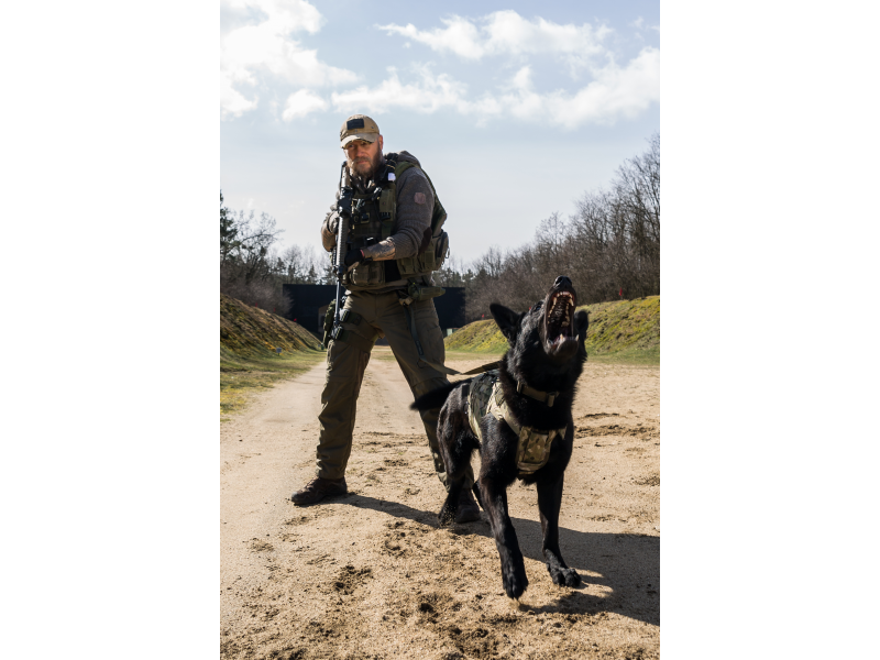 K9 Thorn шлея Cordura, XL, map