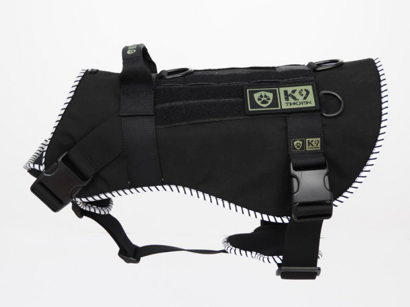 K9 Thorn шлея з рефлексним елементом Echo, чорна, L