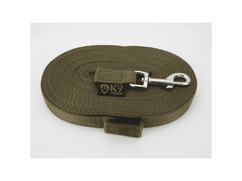 K9 Thorn повідець з карабіном 20мм/3м, оливкова