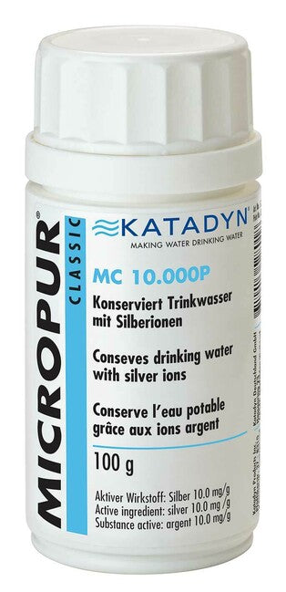 Katadyn Micropur MC 10.000P дезінфекція води, 100g