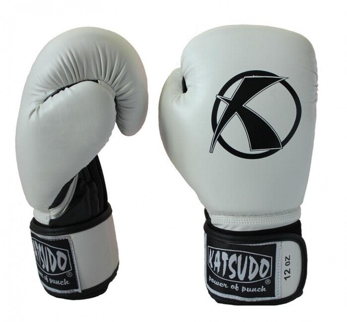 Katsudo рукавиці для боксу Punch II, білі