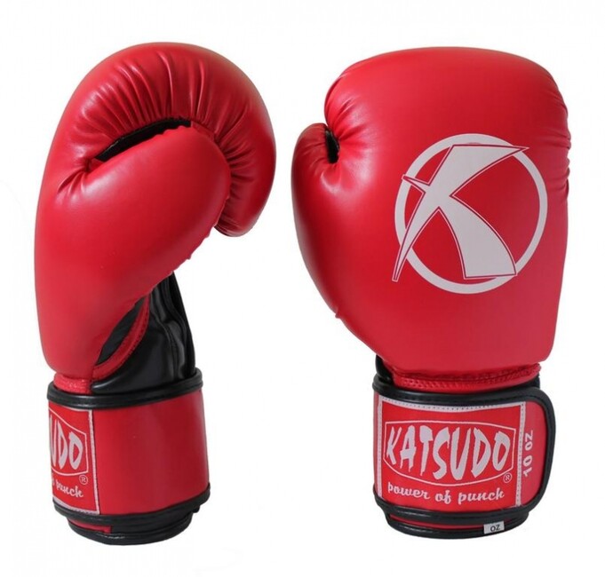 Katsudo боксерські рукавиці Punch II, червоні