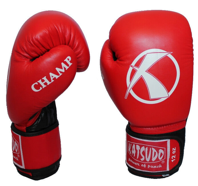 Katsudo Champion IV боксерські рукавиці, червоні