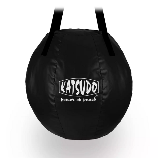 Katsudo шкіряний мішок для боксу Leodor 68 см, чорний