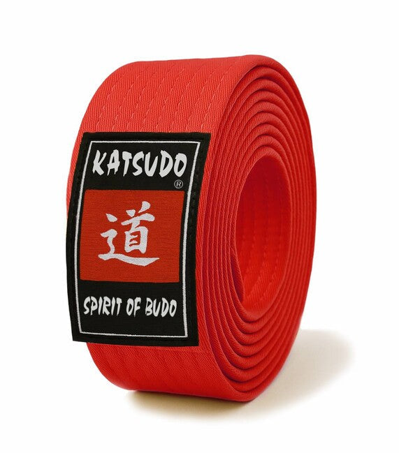 Katsudo Master obi поясний ремінь, червоний