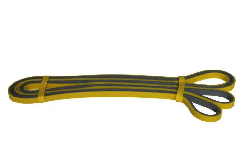 Katsudo Flexband дуже легка еспандер для фітнесу, жовто-сіра