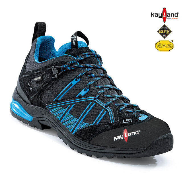 Kayland Track GTX низькі туристичні черевики, чорні/синьо-голубі KAP006M02