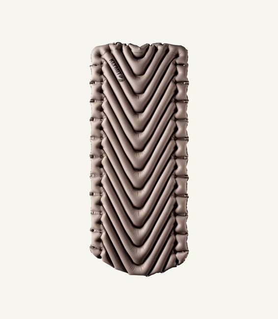 Klymit Static V Luxe надувний килимок XL, каменисто-сірий