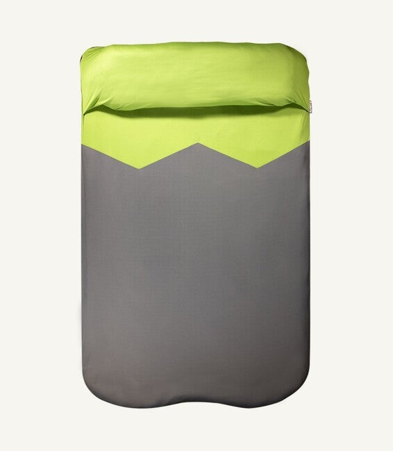 Klymit Double V Sheet захисний чохол на килимок, зелено-сірий