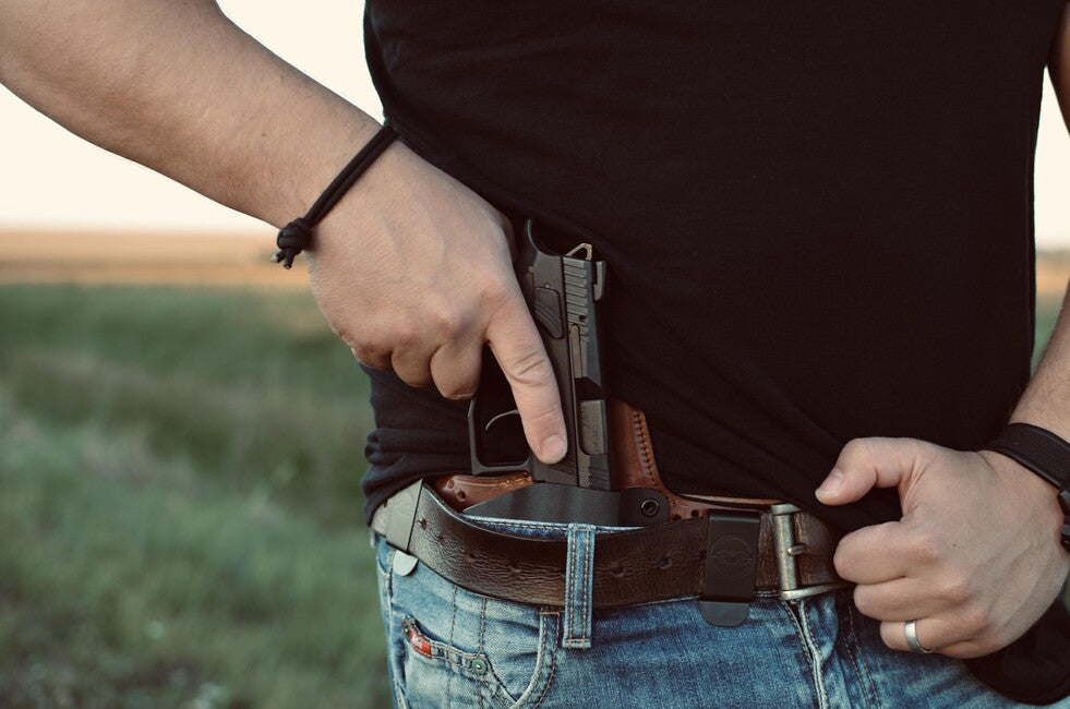 Falco Hybrid IWB чохол Glock 19, коричневий правий