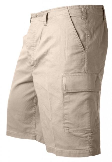 Mil-Tec коротенькі штани Moleskin Prewash, хакі