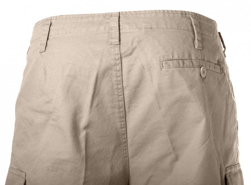 Mil-Tec коротенькі штани Moleskin Prewash, хакі