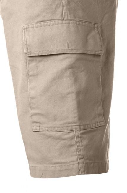 Mil-Tec коротенькі штани Moleskin Prewash, хакі
