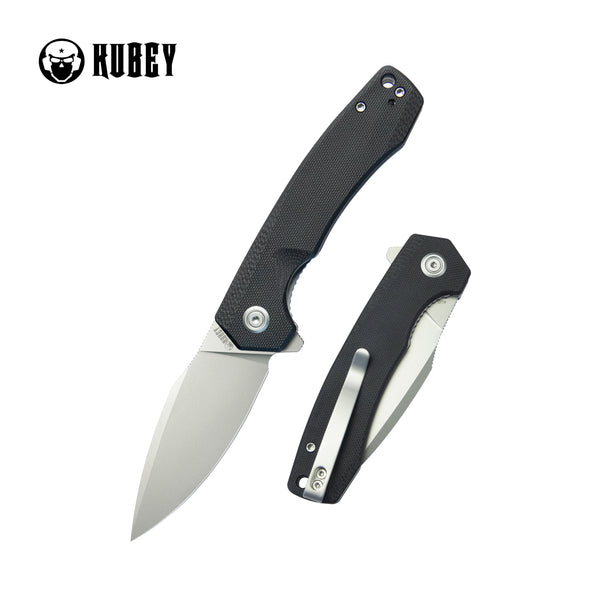KUBEY Calyce Drop Pt. складаний ніж, чорний