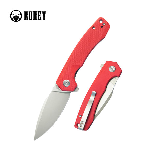 KUBEY Calyce Drop Pt. складаний ніж, червоний