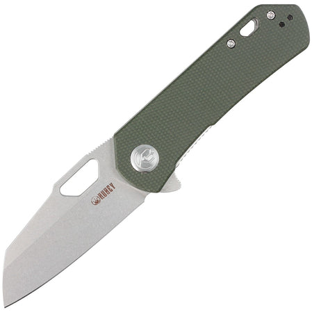 KUBEY Duroc складаний ніж, зелена Micarta