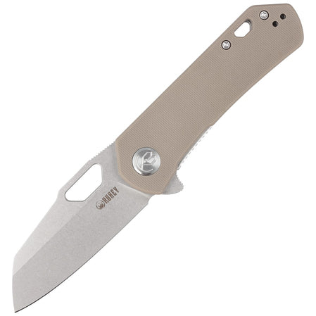 KUBEY Duroc складаний ніж Tan G10