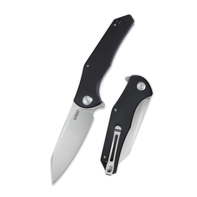 KUBEY Flash складаний ніж сталь AUS 10, чорний