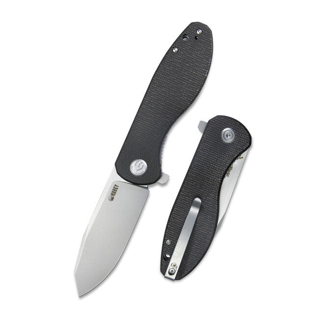 KUBEY Master Chief складаний ніж чорний Micarta