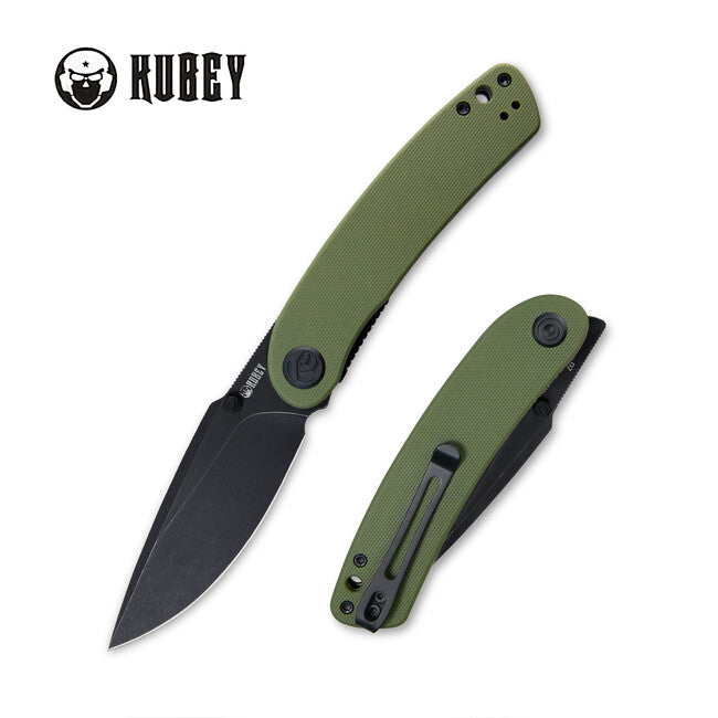 KUBEY Momentum закривний ніж (D2)