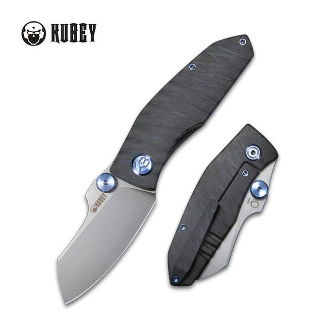 KUBEY Monsterdog Flame складний ніж, титан