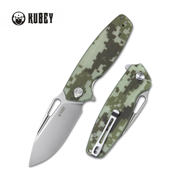KUBEY складний ніж Tityus, камуфляж G10