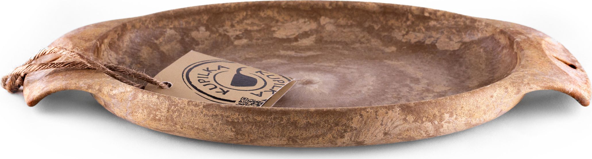 KUPILKA 44 миска неглибока, коричнева