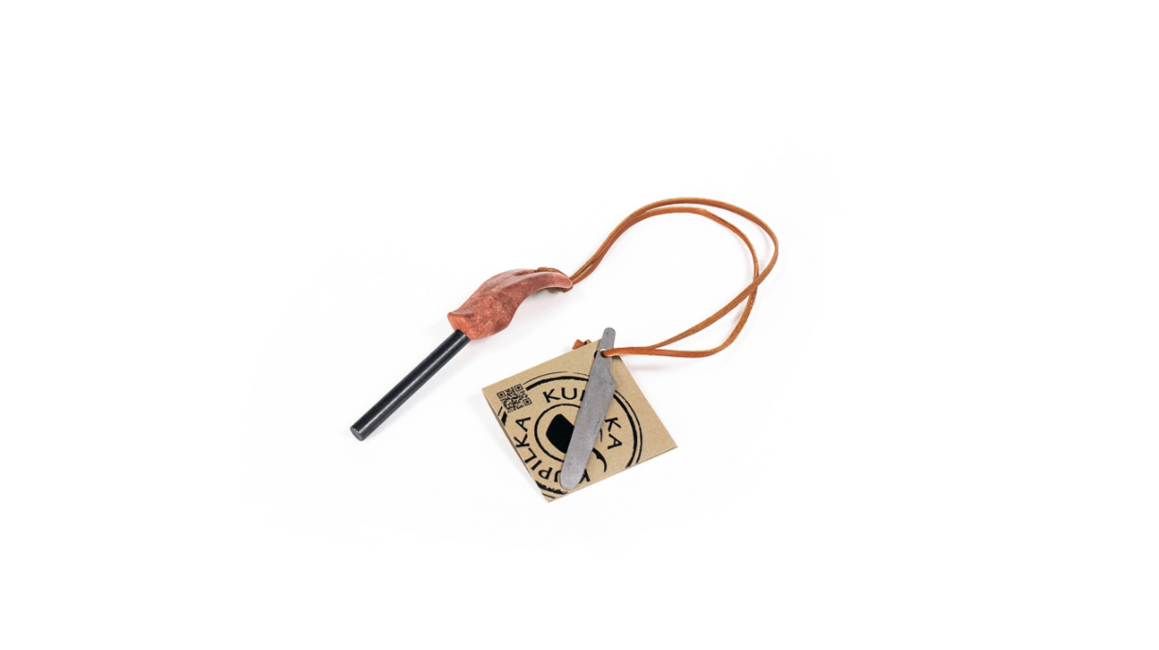 Kupilka FS8R Firesteel 8 кресаво червоне, 124 мм