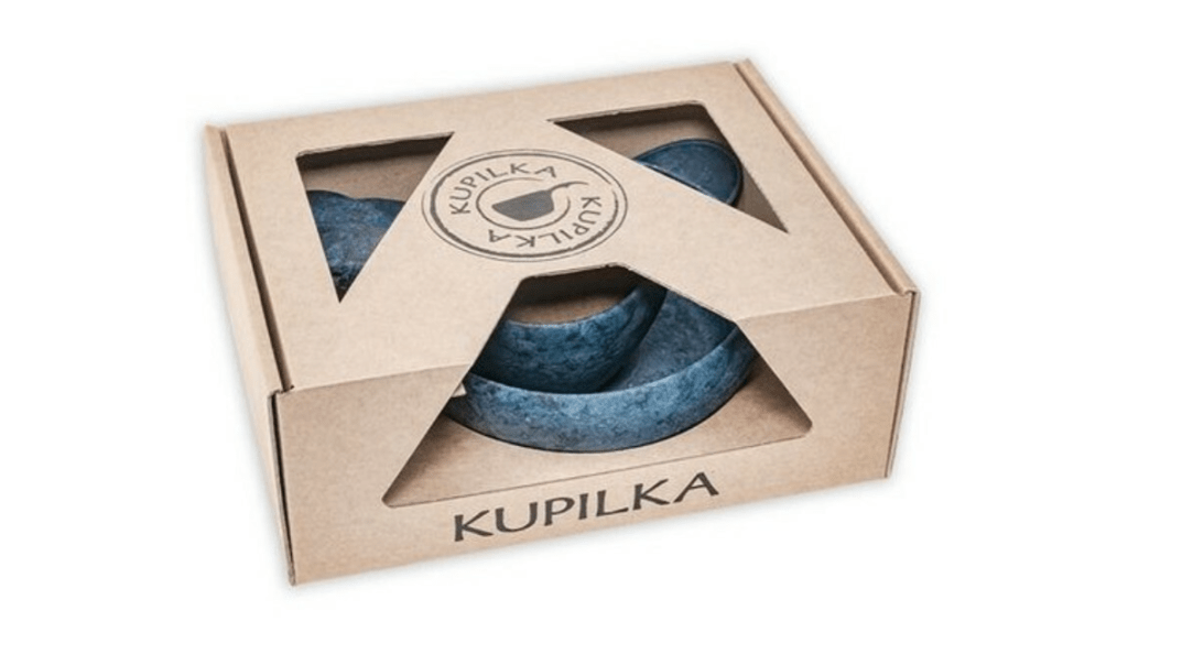 Kupilka Junior SET набір посуду для виходів, синій