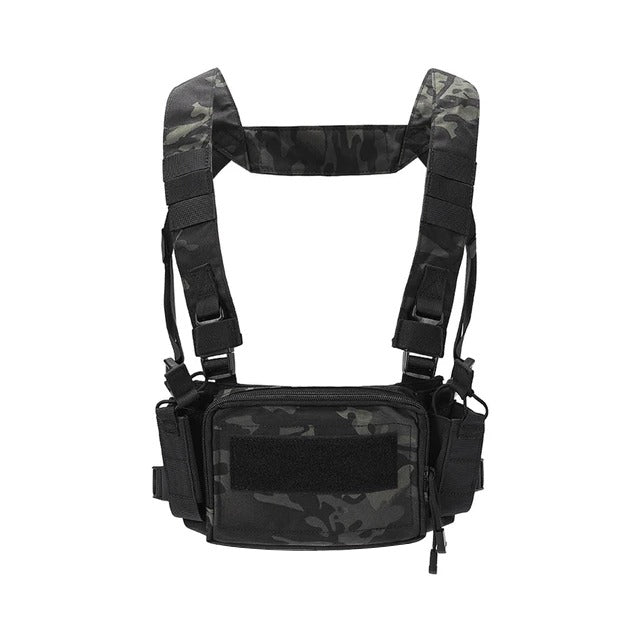 DRAGOWA Tactical Zero легка тактична жилета, CP чорна