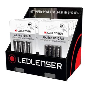 LEDLENSER ліхтар 24xAA + 24xAAA alkaline батареї
