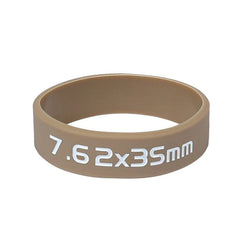 Leguon Torque 7.62 mm гумова стрічка для маркування магазину, койотовий білий