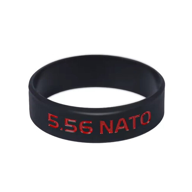 Leguon Volt гумова стрічка для позначення магазину 5.56 mm, чорно-червона