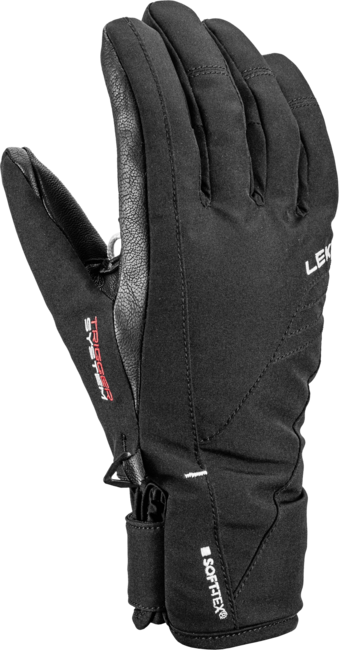 LEKI Cerro 3D Women лижні рукавиці для спуску, зимові жіночі, чорні