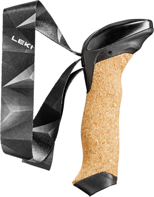 LEKI Aergon Air чохол на петлю з корку замінна частина real Cork Skin Strap 4.0, чорна-чорна