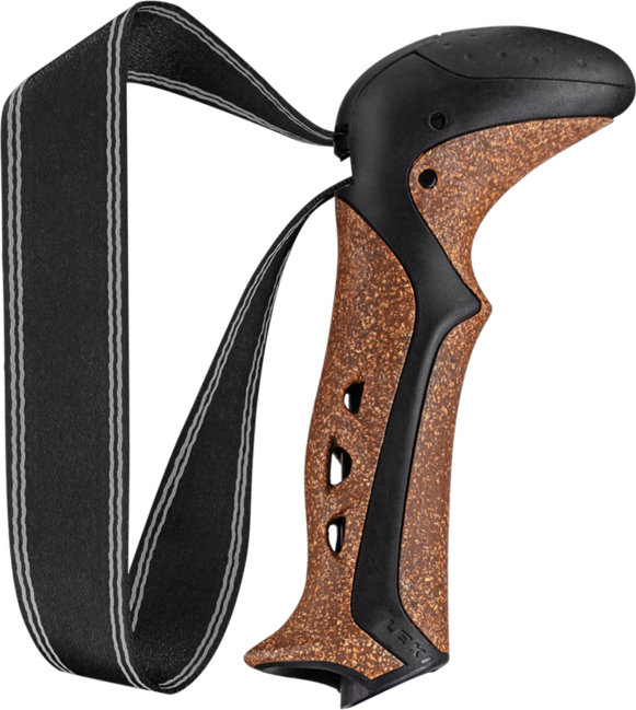 LEKI Aergon CorTec змінна деталь Soft Strap, чорно-коричнева, 18 mm
