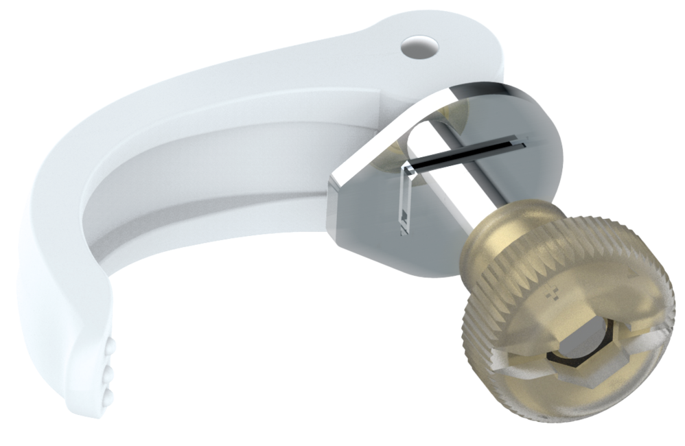 LEKI Speed Lock 1 Lever змінна деталь, біла, 16|14 mm