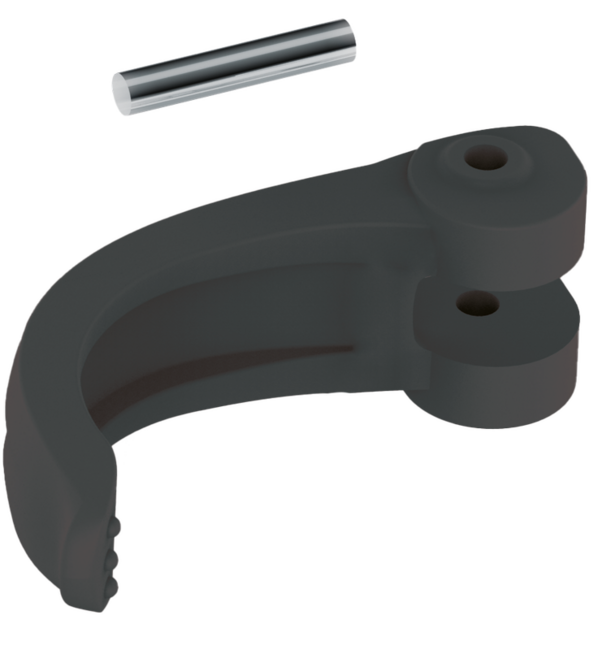 LEKI Speed Lock 1+ Lever запасна частина, чорна, 20|18 mm