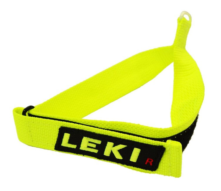 LEKI Trigger S V-Race регульовані петлі, неоново-жовті