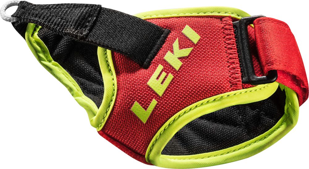 LEKI Frame Strap Trigger ремені S, червоні/жовті