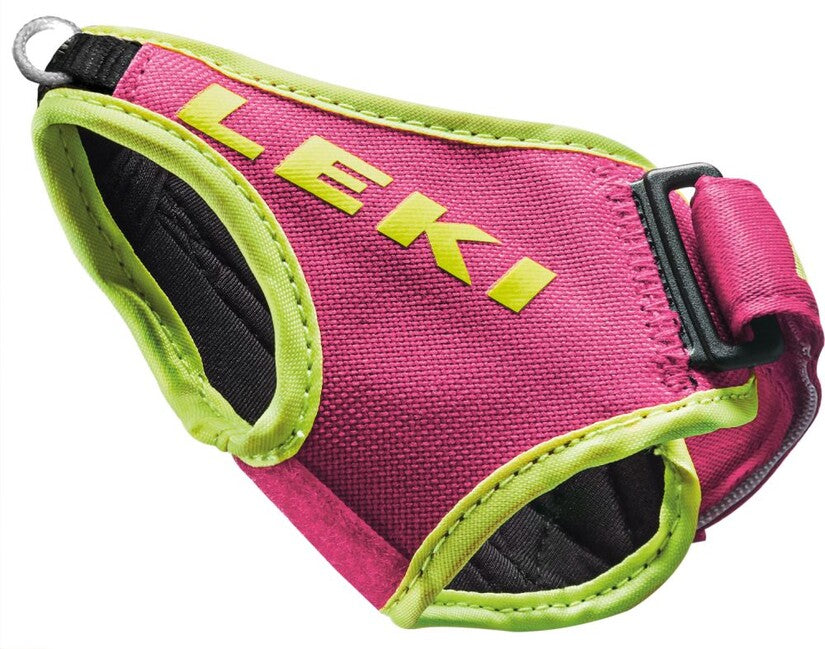 LEKI Trigger Shark Frame Strap петлі, рожево-лаймово-зелена